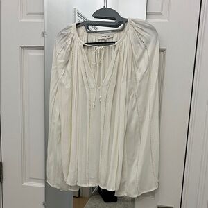 Frame Denim Women's Ivory Blouse